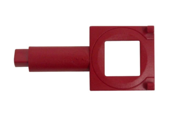Esser Plastic spare key for small MCP, red (PU=10 pcs.)