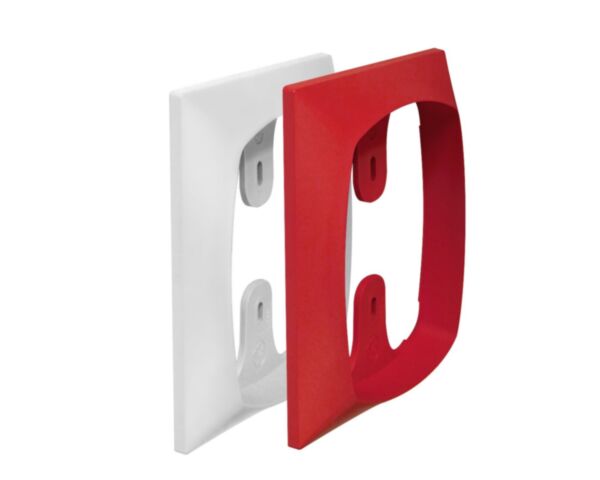 IQ8Wireless mounting frames for IQ8Alarm, red and white