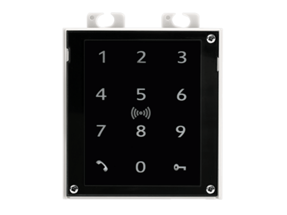 2N® IP Verso - Touch keypad & RFID reader (125kHz, secured 13,56MHz, NFC)