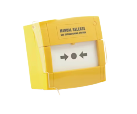 KAC Extinguishing Indoor Call Point Yellow Manual Release