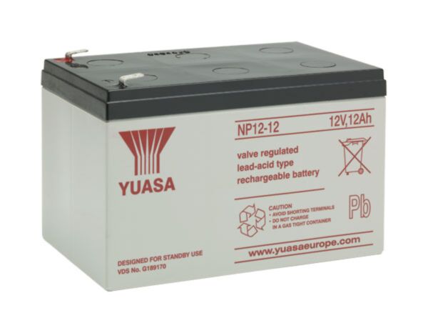 Yuasa 12V 12Ah VRLA battery