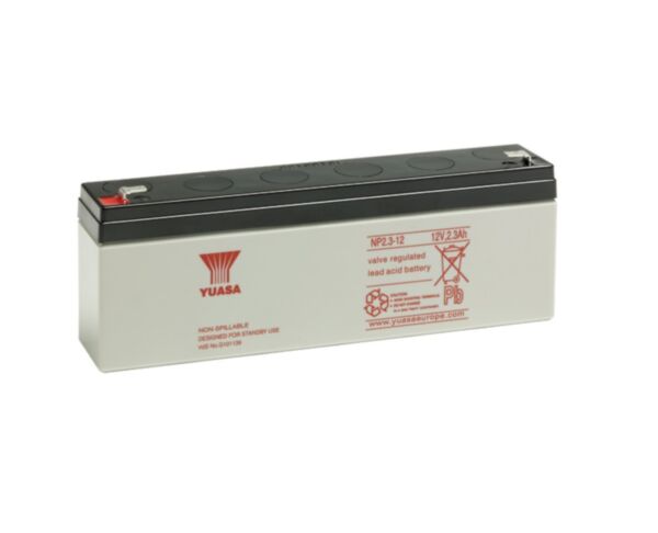 Yuasa 12V 2.3Ah VRLA battery