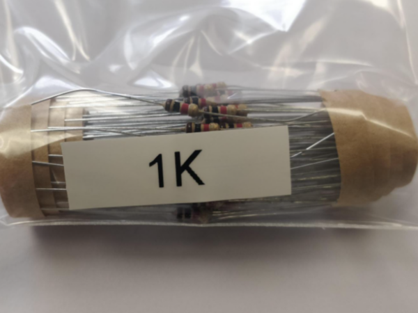 Resistor 1K 1/4W 100pcs