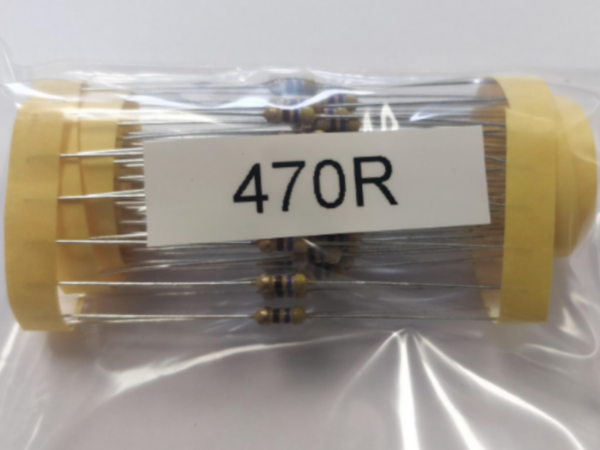Resistor 470R 1/4W 100pcs