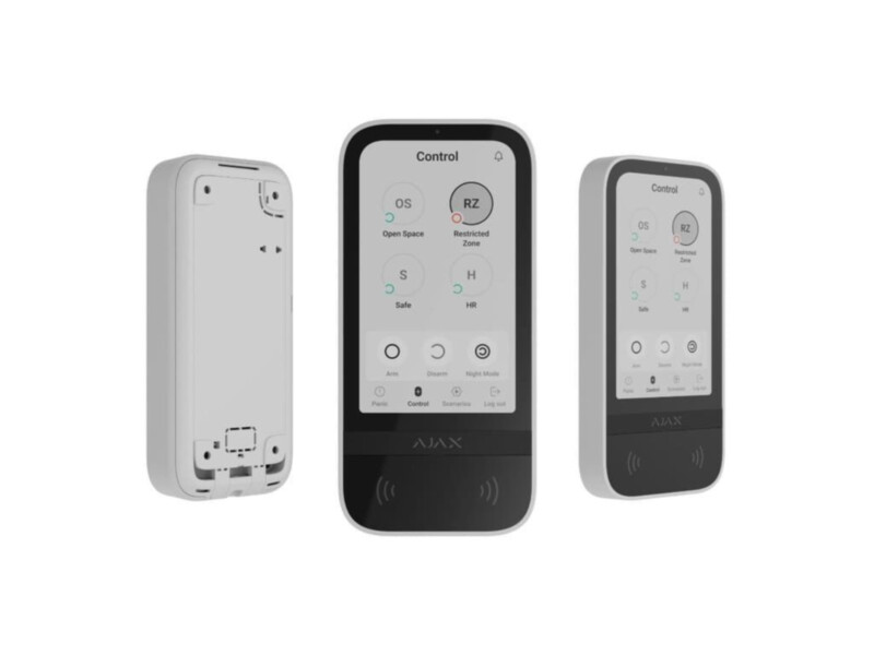 Ajax KeyPad TouchScreen (8EU) ASP white