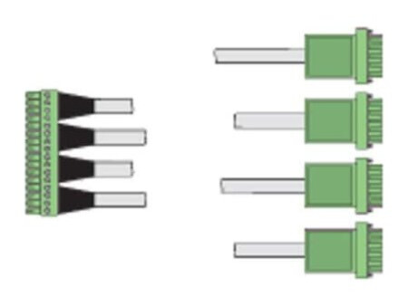 Variodyn ONE amplifier output cable, 8 channels
