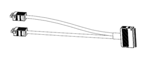 Variodyn ONE VO 4 Ch amp output cable
