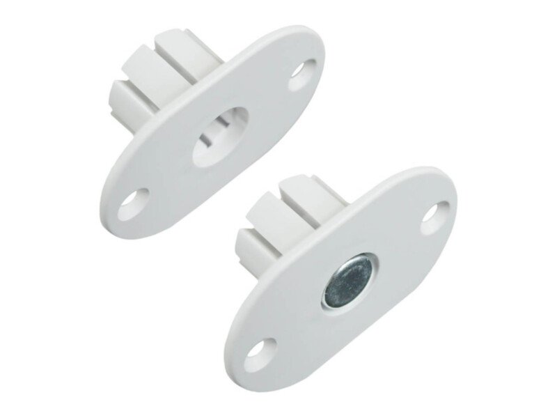Alarmtech MC 200-S12 flange with strong magnet for steel frames, 23 mm hole
