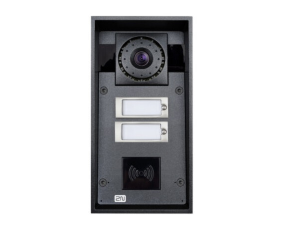 2N® IP Force - 2 buttons + HD camera + 10W speaker + card reader ready