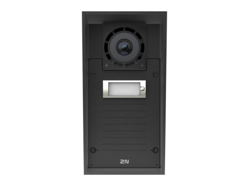 2N IP Force 2.0 IP intercom, 1 button, 5 MP camera, 10 W speaker