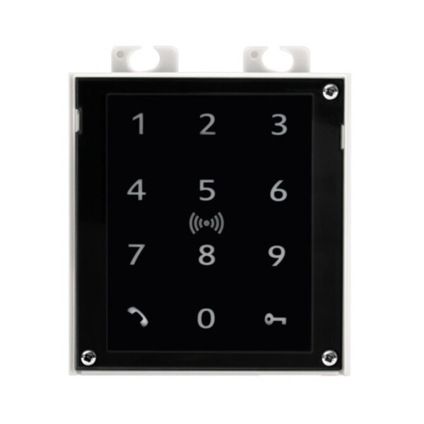 2N IP Verso – Touch keypad & RFID reader 125kHz, 13.56MHz, NFC, PICard compatible