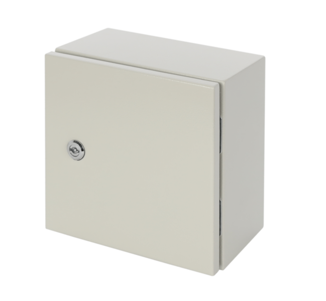 Pulsar Metal enclosure with mounting plate IP66 250x250x150