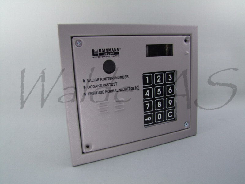 Laskomex CP2503R proxyluegejaga fonosüsteemi kutsepaneel, hall
