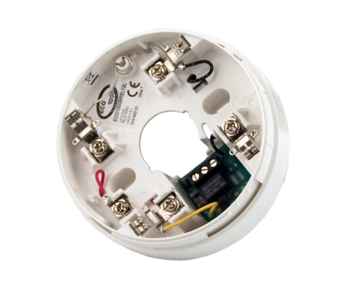 System Sensor detector base with RELAY