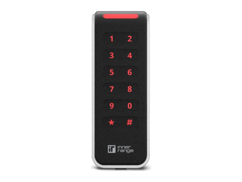 SIFER Hybrid HID Signo 20K card reader with keypad, multi-format, RFID + PIN, Bluetooth / NFC, mullion