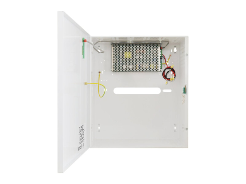 Pulsar HPSB-24V5A-C buffer power supply in enclosure, 27.6 V, 5 A, battery 2x17 Ah