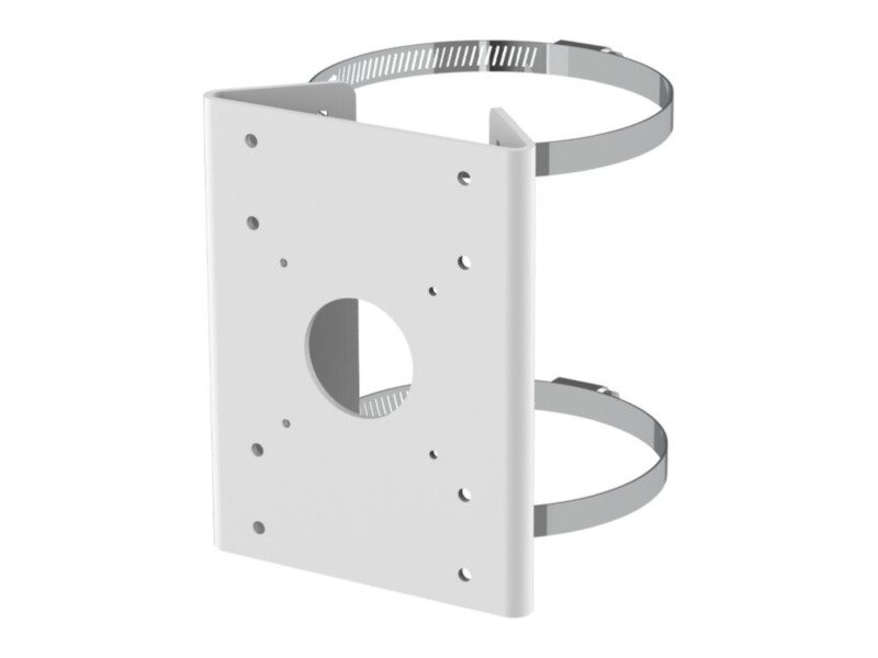 IR Video IR-V-BKB-POL-01 pole mount, for dome, bullet and turret cameras, white