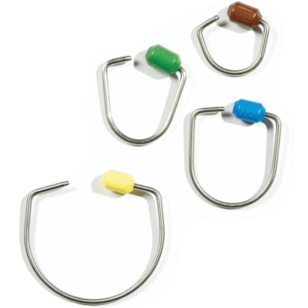Morse Watchmans KR15-15 Keyrings, BLUE,  bag of 25pcs