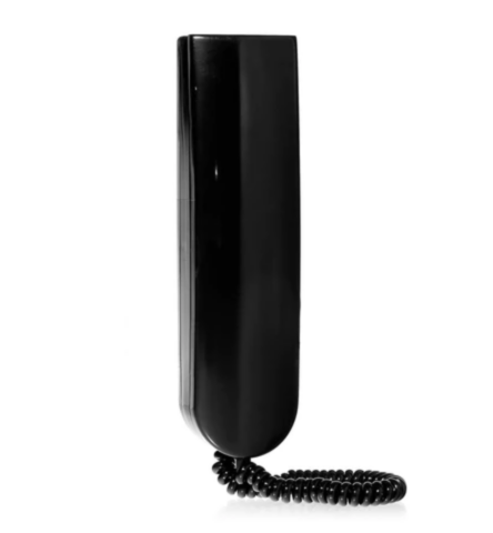 Laskomex LM-8/W-7 intercom handset | black | call loud / quiet / off | for digital systems