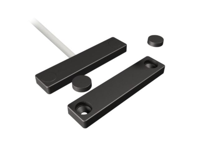 Alarmtech MC 740-E-BLA magnetkontakt | pinnapealne | õhuke | must