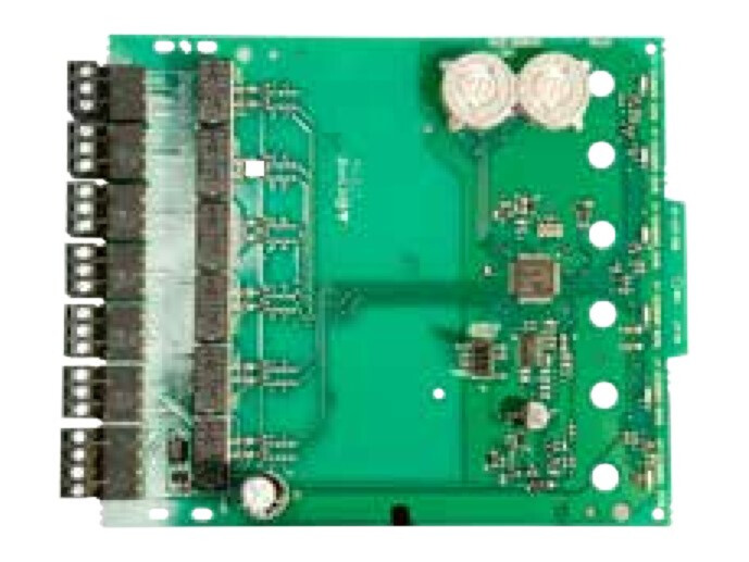Morley MI-CR6-S2I relay output module | 6 changeover relays | with isolator