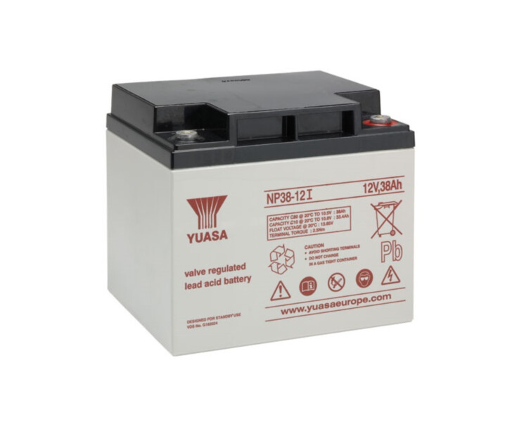 Yuasa 12V 38Ah VRLA battery