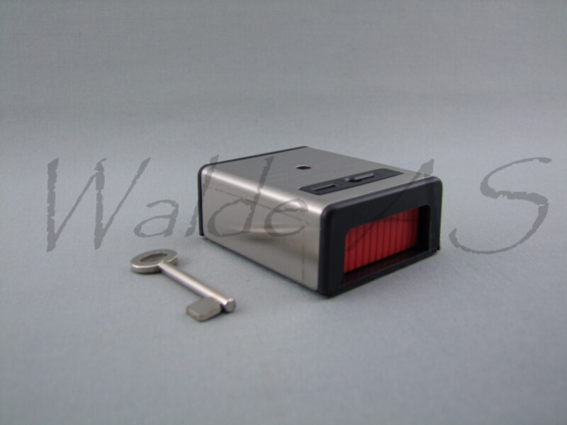 CQR PASP1/SS single push hold up device, stainless steel