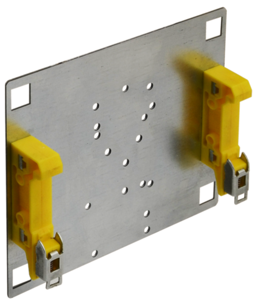 Pulsar power supply bracket for DIN rail mounting