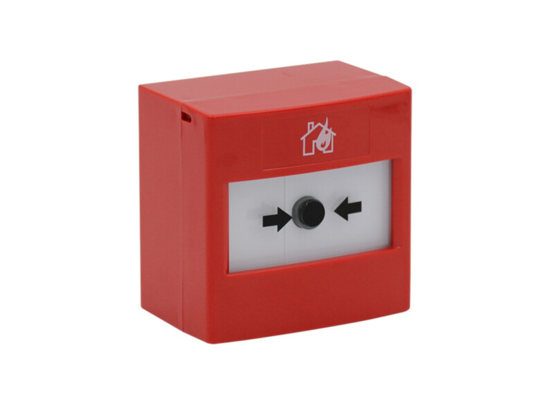 STI ReSet call point | red | conventional fire model, 470/680 Ω resistors | surface mount