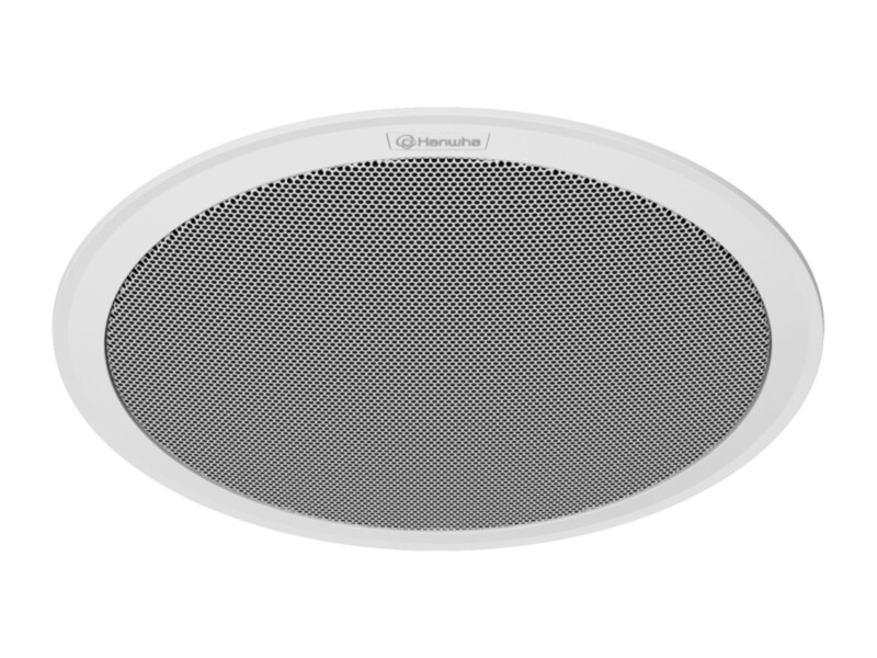 Hanwha SPA-C100W IP ceiling speaker, white