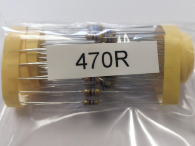 Resistor | 470 Ω | 1/4 W, 100 pcs