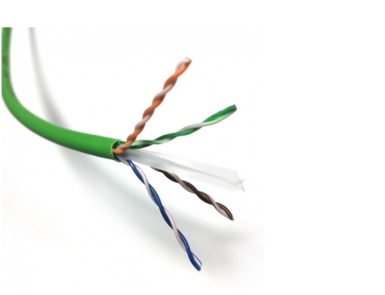 Corning Everon® Copper Datacom U/UTP 450/24, Category 6, LSZH/FRNC, Cca  4P, Green