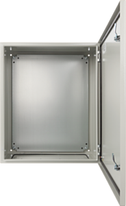 Pulsar Metal enclosure with mounting plate IP66 500x600x250
