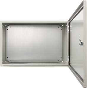 Pulsar Metal enclosure with mounting plate IP66 600x400x200