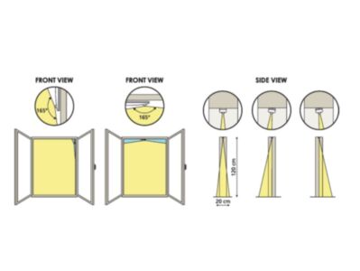 AMC DT motion dectector, curtain