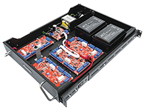 Integriti rack mount metal enclosure with 8A PSU