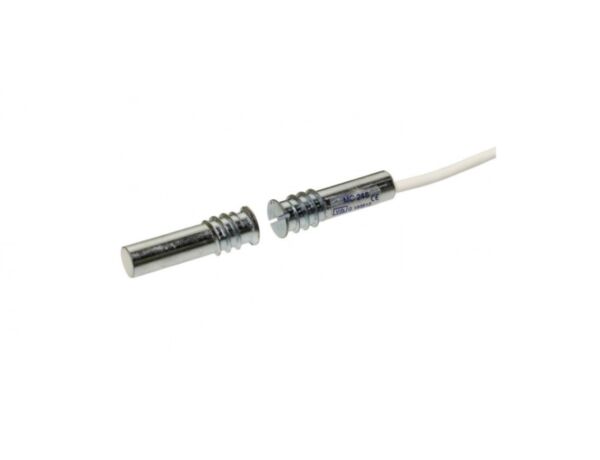 Alarmtech magnetic contact, 2xNC , 2m VdS 6-core cable