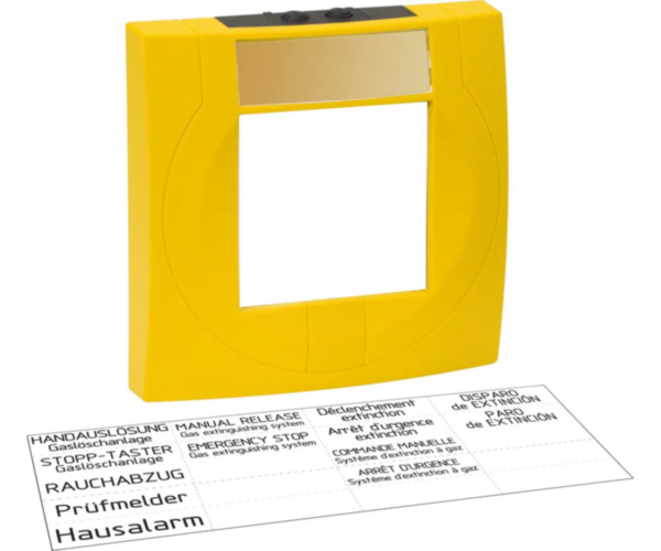 Esser Manual Call Point Housing Type IQ8Quad yellow