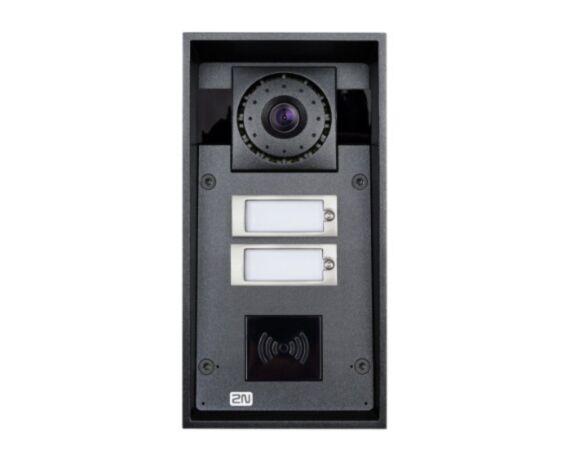 2N® IP Force - 2 buttons + HD camera + 10W speaker + card reader ready