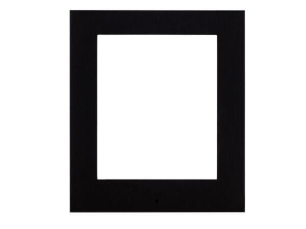 2N IP Verso - surface installation frame for 1 module - black