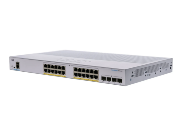 Cisco Business 250 Series Smart Switch 24xPoE+ (195W) 4x1G SFP uplink