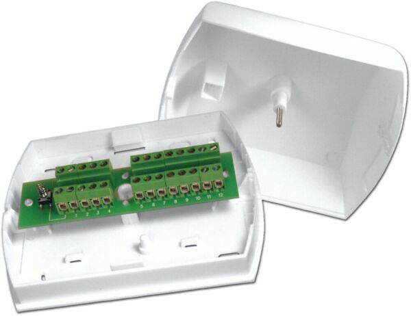 Elmdene junction box, 24 terminals, white, grade 3