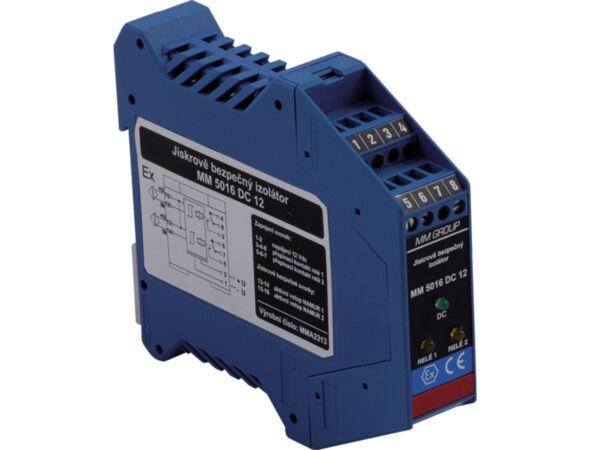 Intrinsically safe relay, two channels