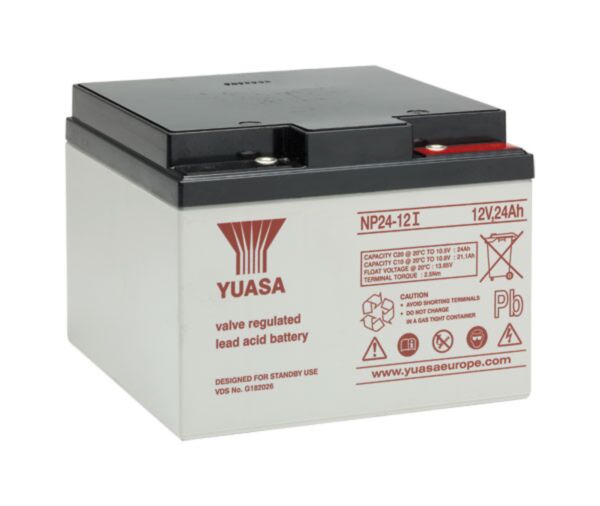 Yuasa 12V 24Ah VRLA battery
