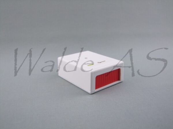 CQR PASP1/WH single push hold up device, white