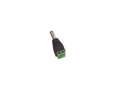 Toitepistiku DC 2,1x5,5mm üleminek kruviklemmile