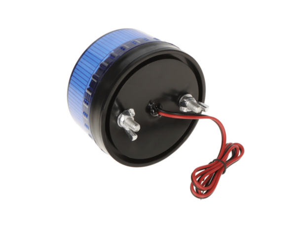 ELMDENE - Low Profile LED Beacon 12V DC Single Mount Blue