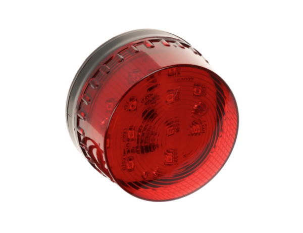 ELMDENE - Low Profile LED Beacon 12V DC Single Mount Red