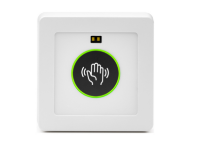 Wave XS Nordic touchless reader, white