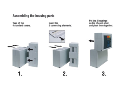Esser extension housing for IQ8Control and FlexES Control